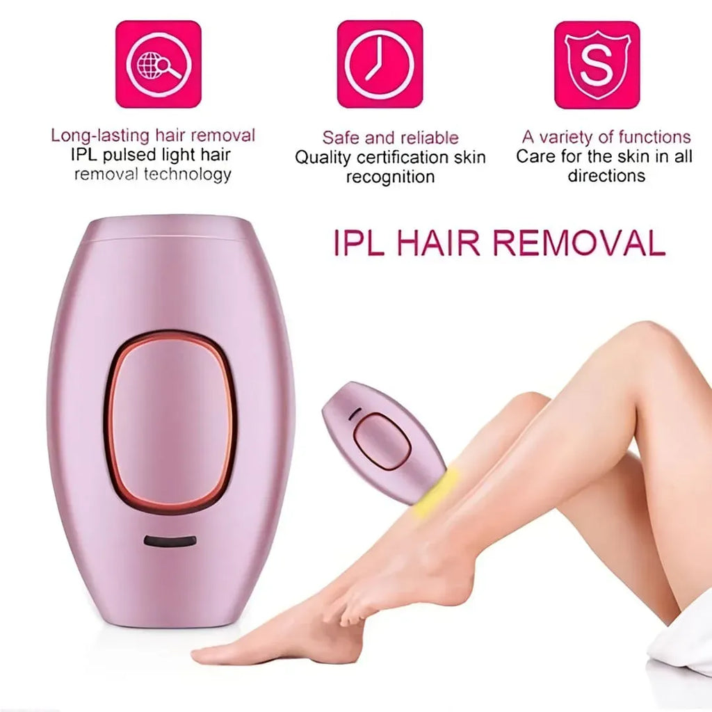 IPL Laser Hair Removal Device for Home Use | Permanent Hair Reduction Epilator